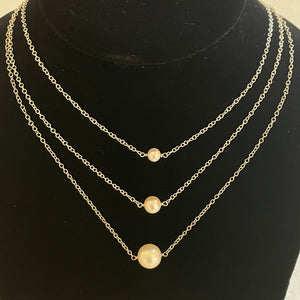 Single Pearl Necklace